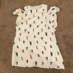 Cactus print dress